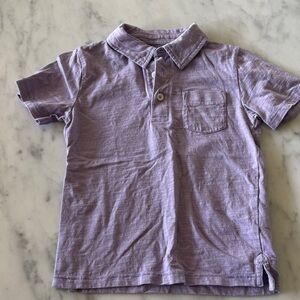 Mini Boden Purple Kids Polo Shirt